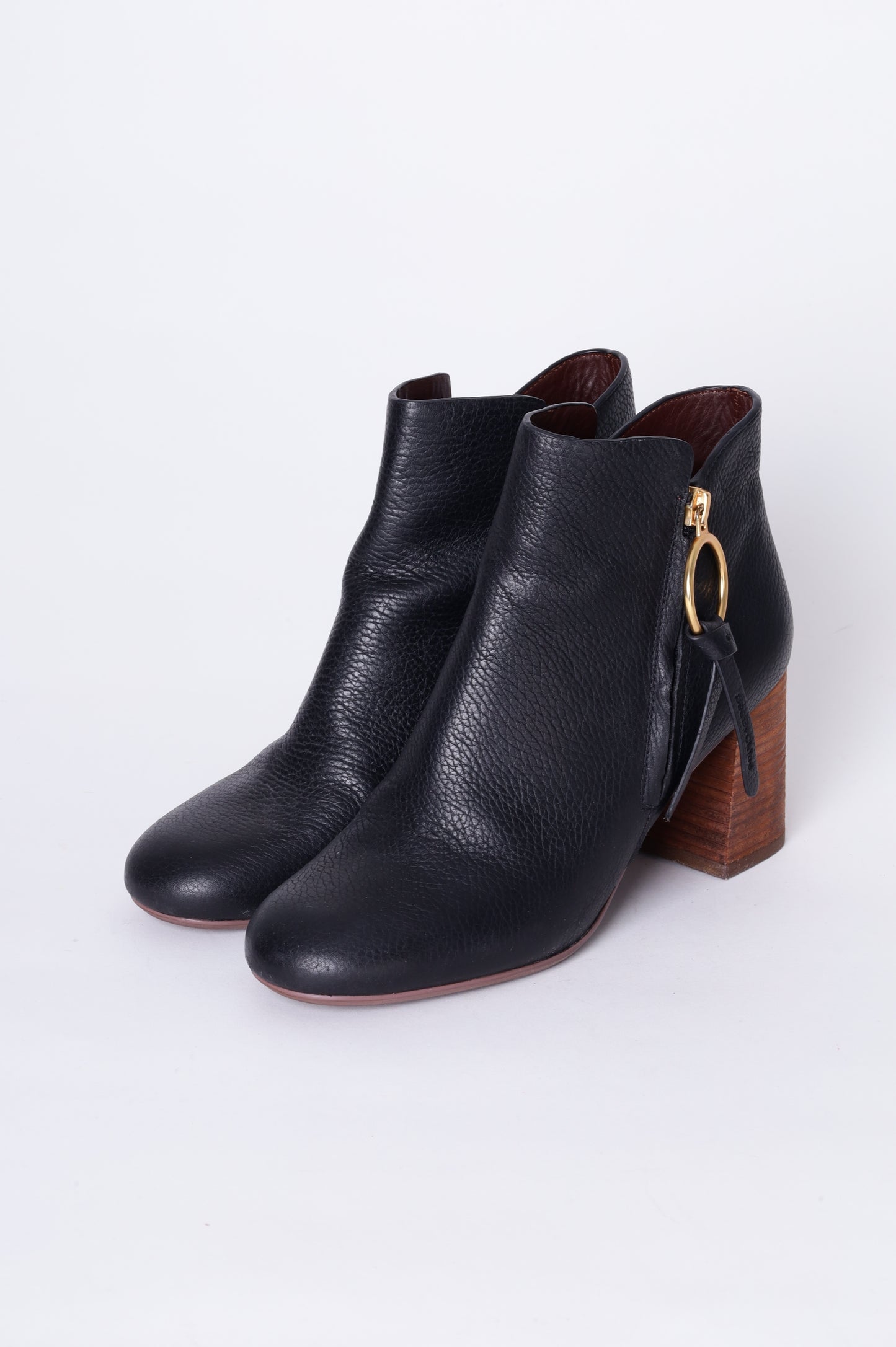 See by Chloe Womens Black Boots  Size EU 39