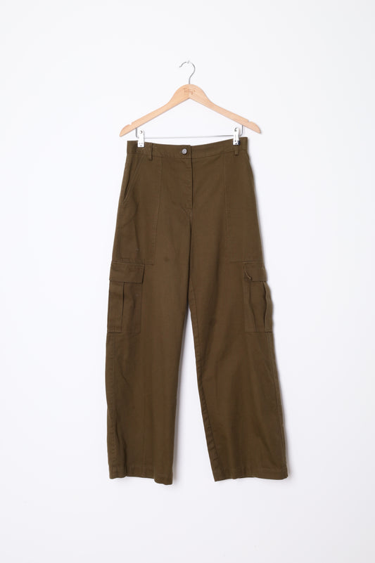 Ricochet Womens Green Pants Size 10