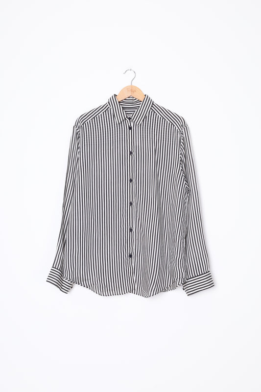 Matteau Womens Grey Shirt Size 14