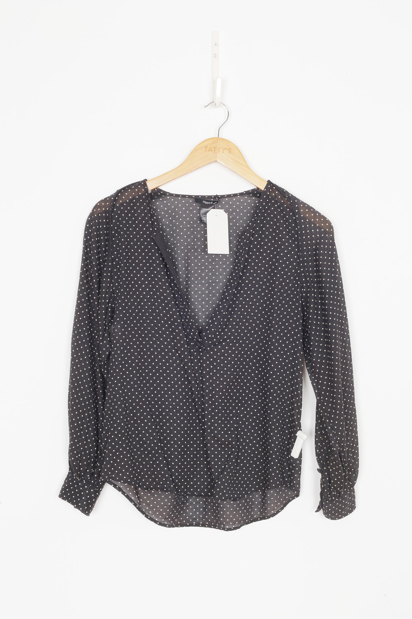 Filippa K Womens Black Blouse Size M