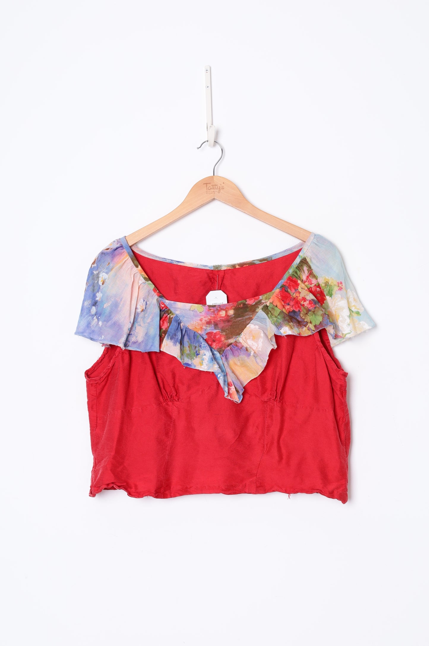 No Label - Vintage Womens Red Top Size 14