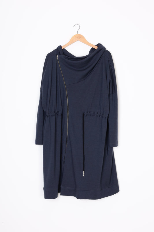 Taylor Womens Blue Dress Size S