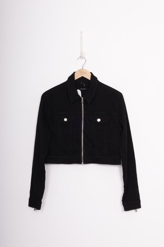 J Brand Womens Black Jacket Size S