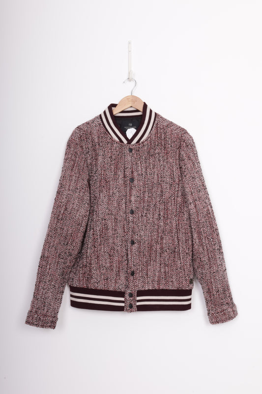 Scotch & Soda Mens Purple Jacket Size XL
