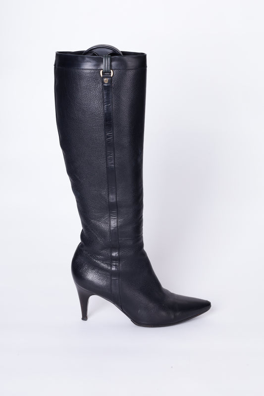 Hugo Boss Womens Black Boots  Size EU 37