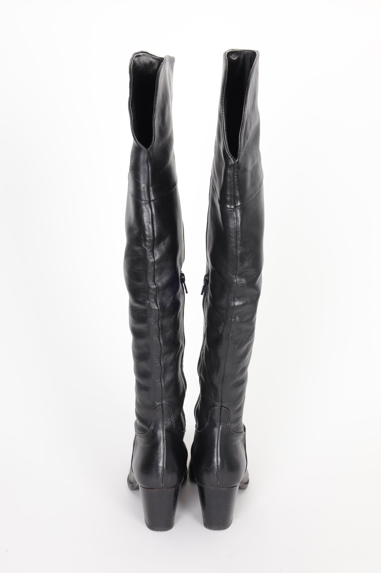 Progetto Womens Black Boots  Size EU 37