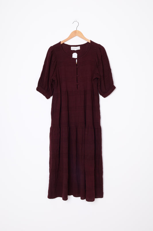daughters of india Womens Red Dress Size M