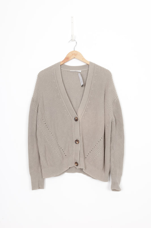 Assembly Label Womens Grey Cardigan Size XS