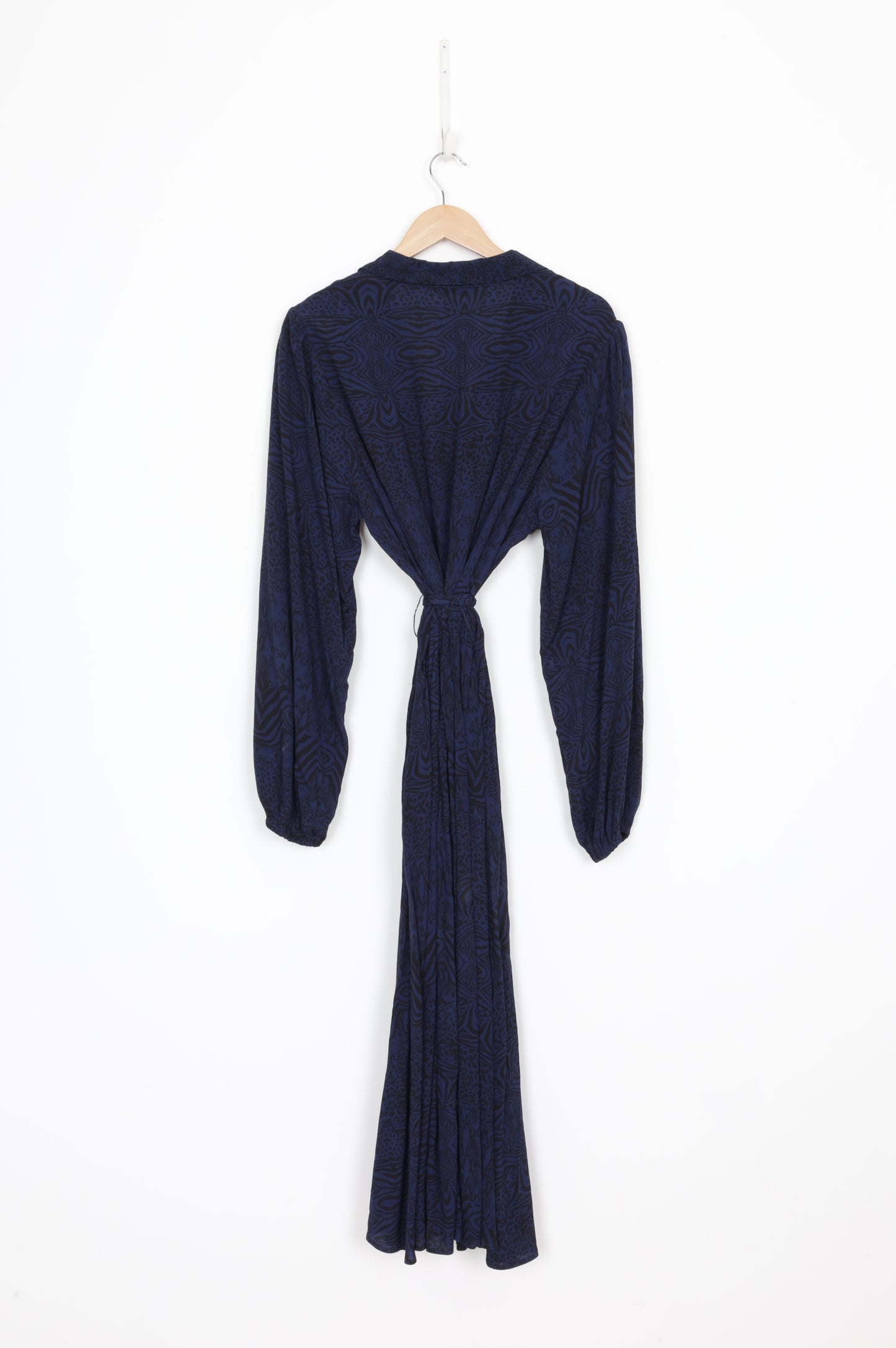 Fate + Becker Womens Blue Dress Size 14