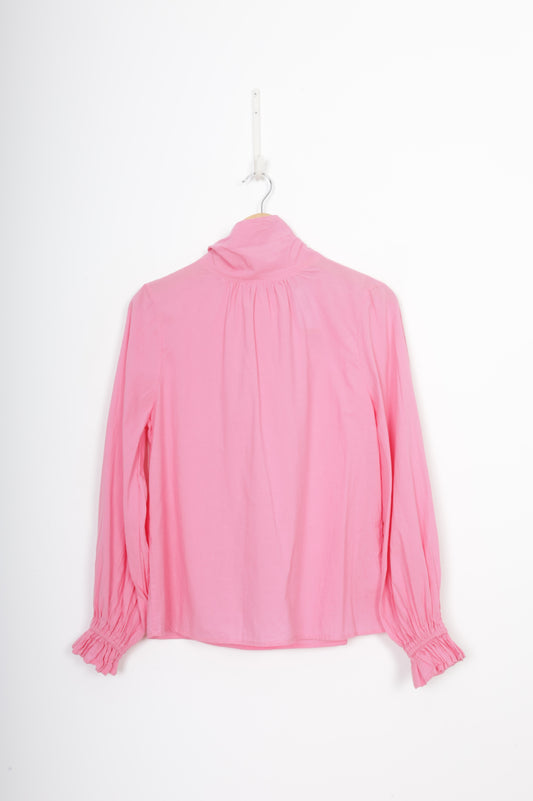 Max Womens Pink Blouse Size 8