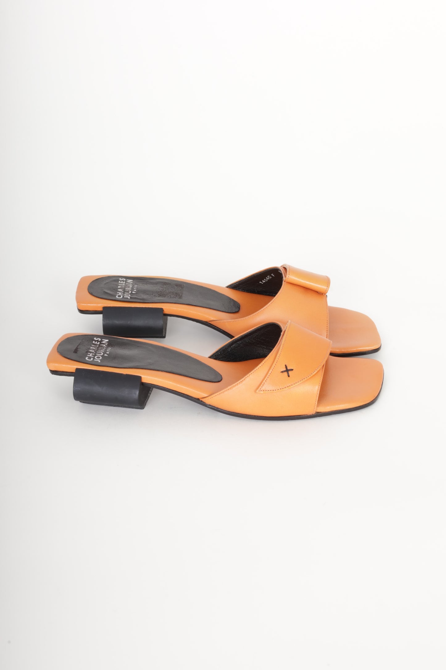 Charles Jourdan Womens Orange Shoes Size EU 37