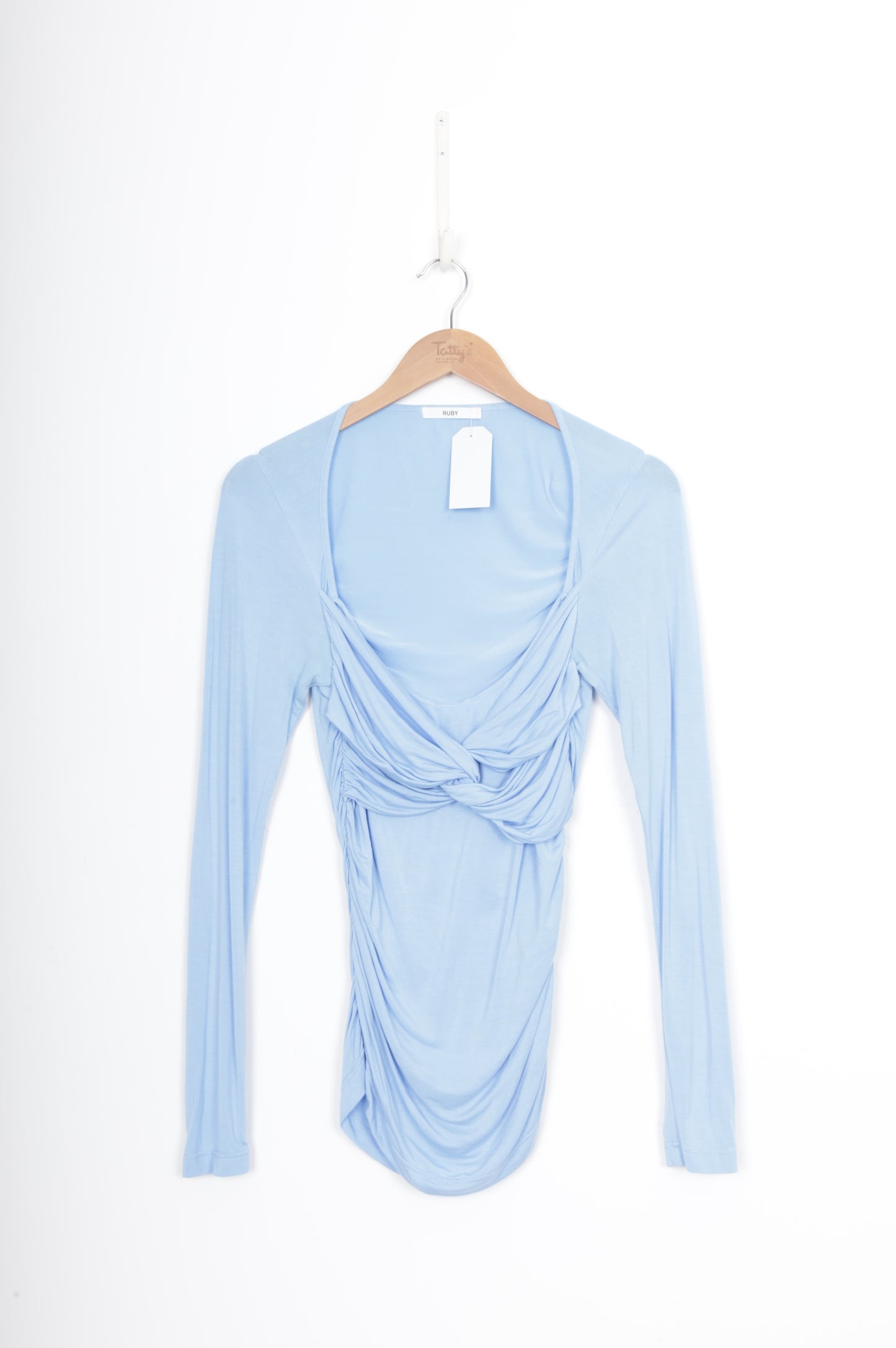 Ruby Womens Blue Top Size N/S