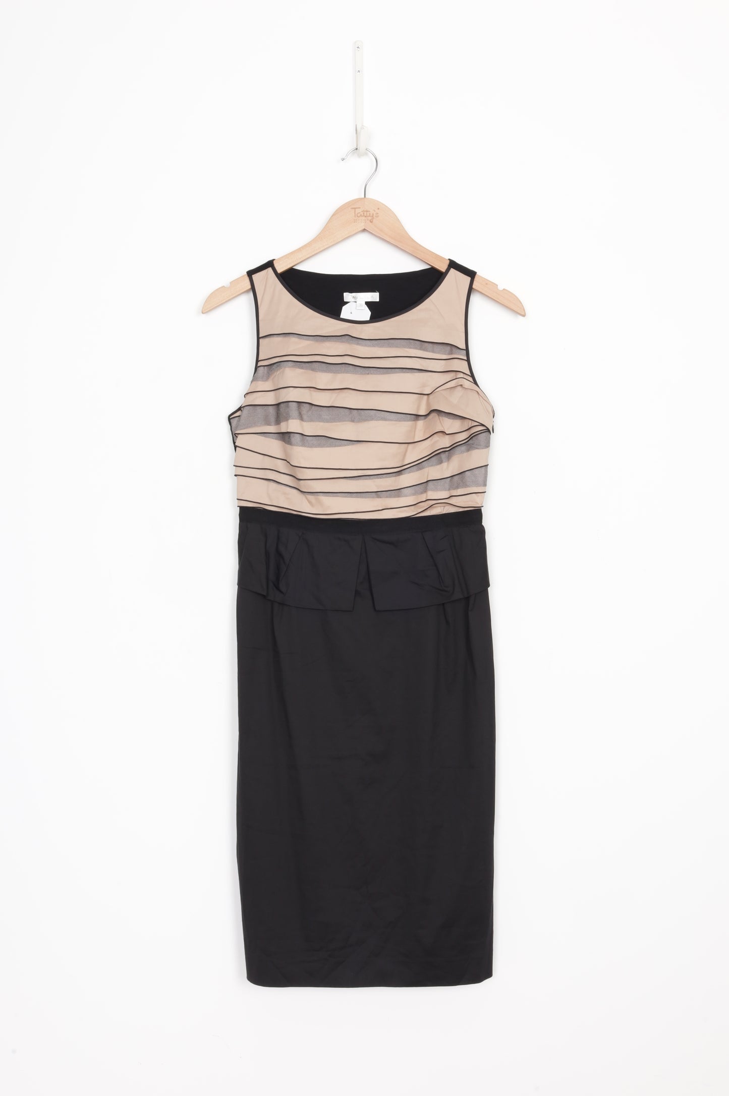 Paule Ka Womens Black Dress Size 38