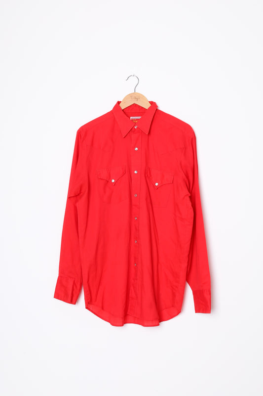 ELY Plains Mens Red Shirt Size XXL