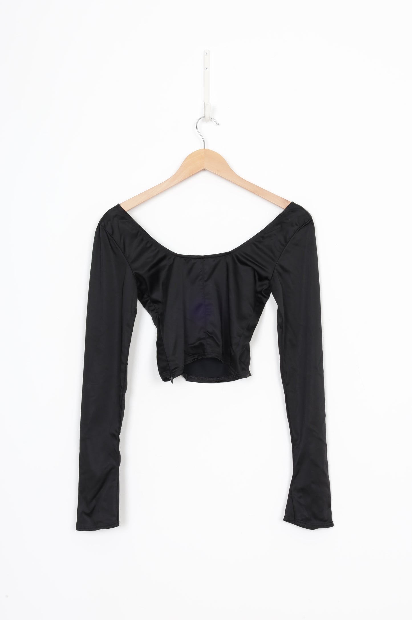 Tansey Womens Black Top Size 8