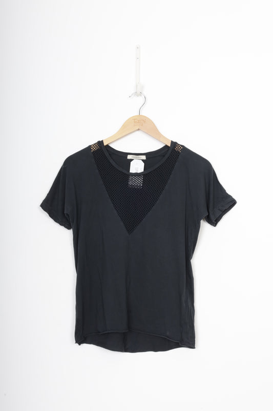 ragdoll Womens Black Top Size XS
