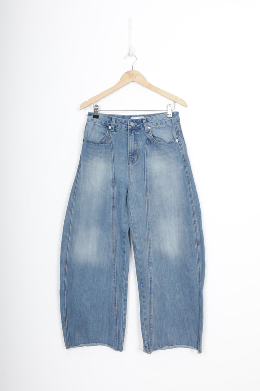 Run into the Future Womens Blue Jeans Size M