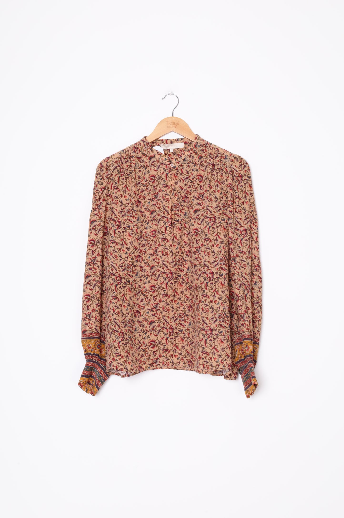 Vanessa Bruno Womens Beige Blouse Size EU 42