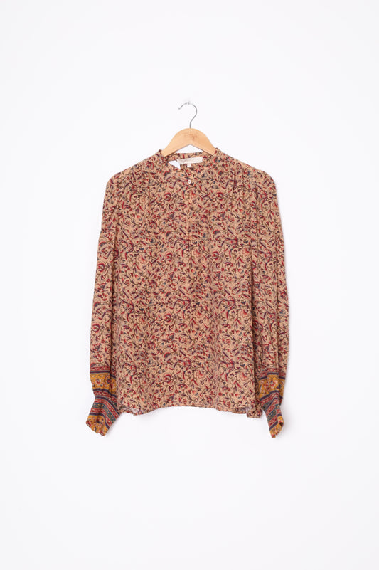 Vanessa Bruno Womens Beige Blouse Size EU 42