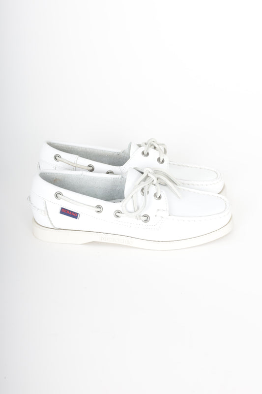 Sebago Womens White Shoes Size EU 36