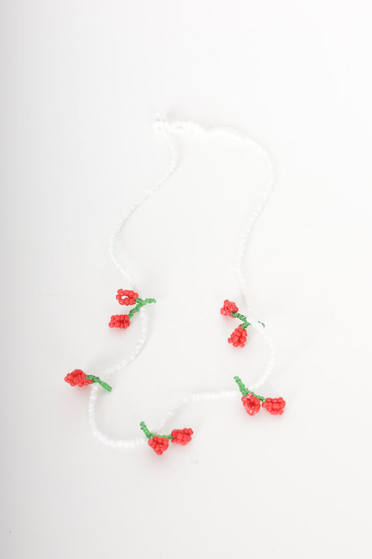 No Label Womens White Necklace Size O/S
