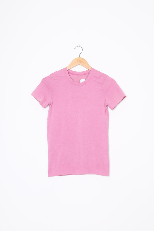 Lululemon Womens Pink T-shirt Size S