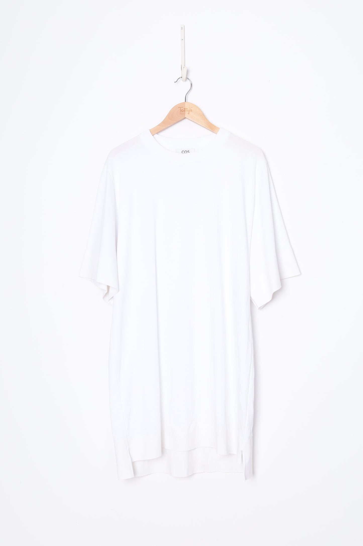 Cos Womens White Dress Size S