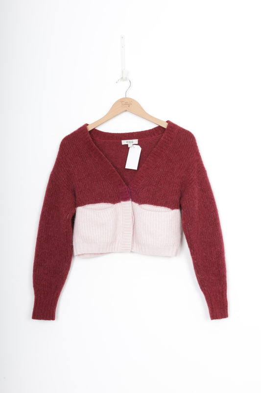 Cos Womens Pink Cardigan Size XS