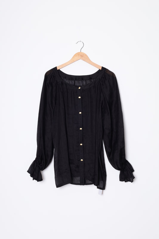 Aje Womens Black Top Size S