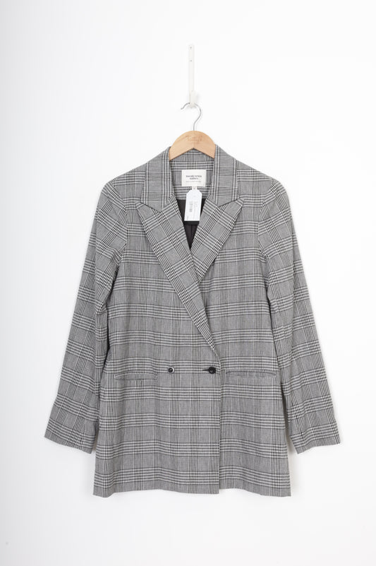 Twenty-Seven Names Womens Black Blazer Size 10