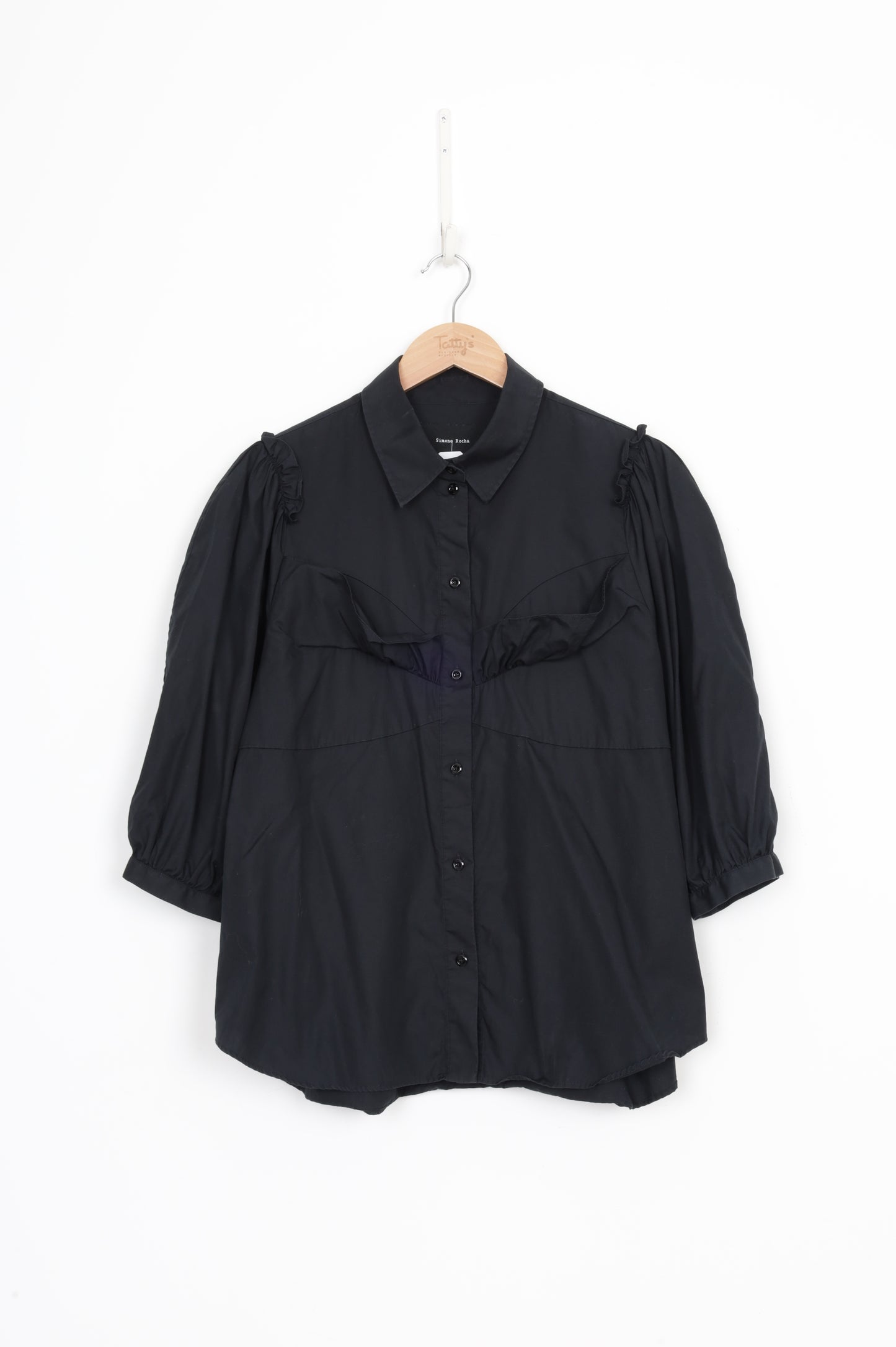 Simone Rocha Womens Black Shirt Size 14