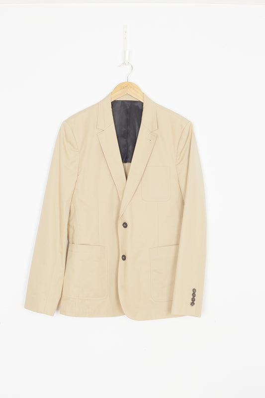Ami Mens Beige Blazer Size 50