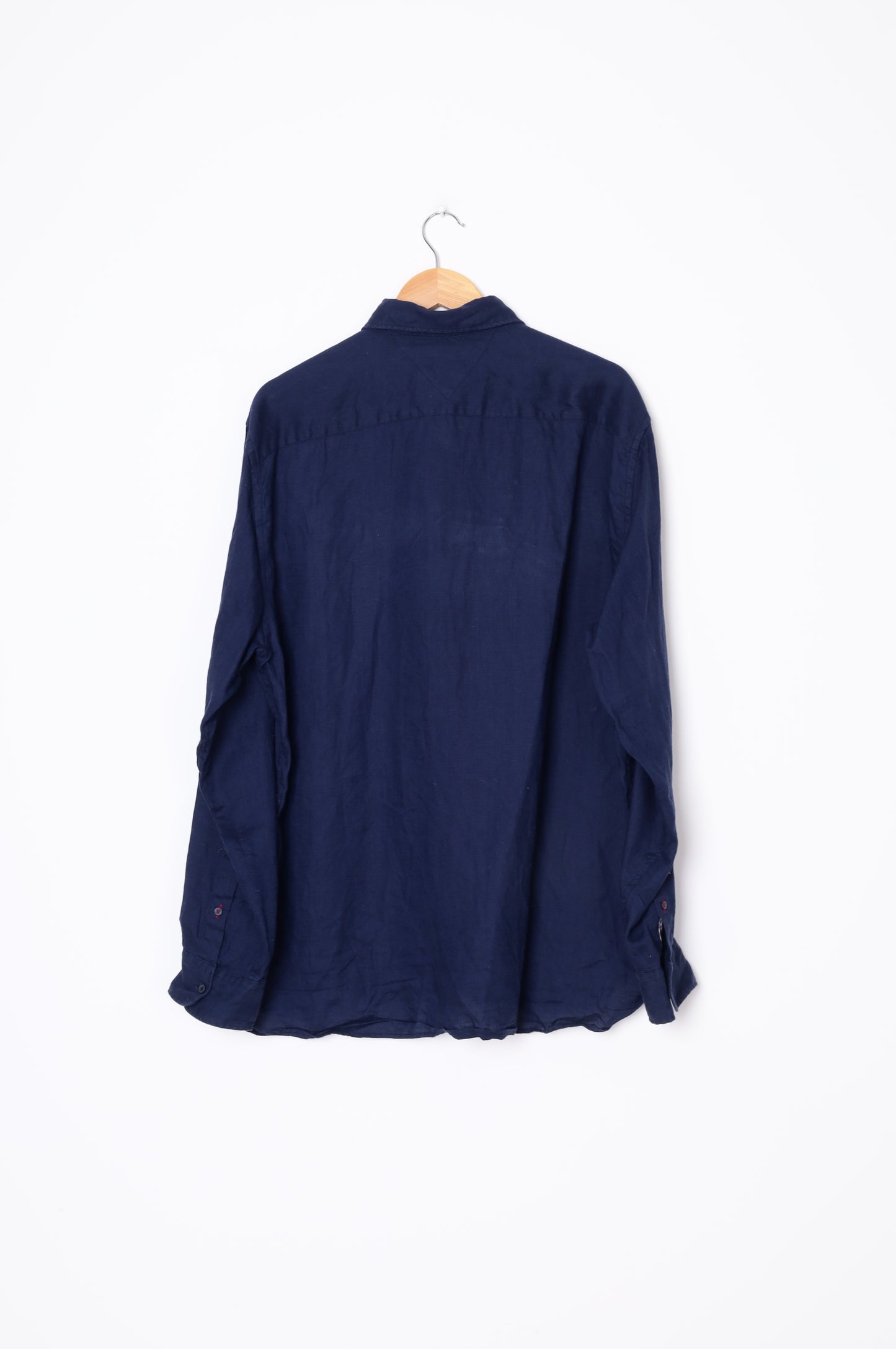 Tommy Hilfiger Mens Blue Shirt Size XXL