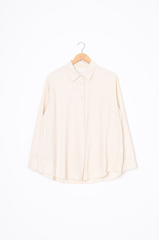 Assembly Label Womens Cream Shirt Size 12