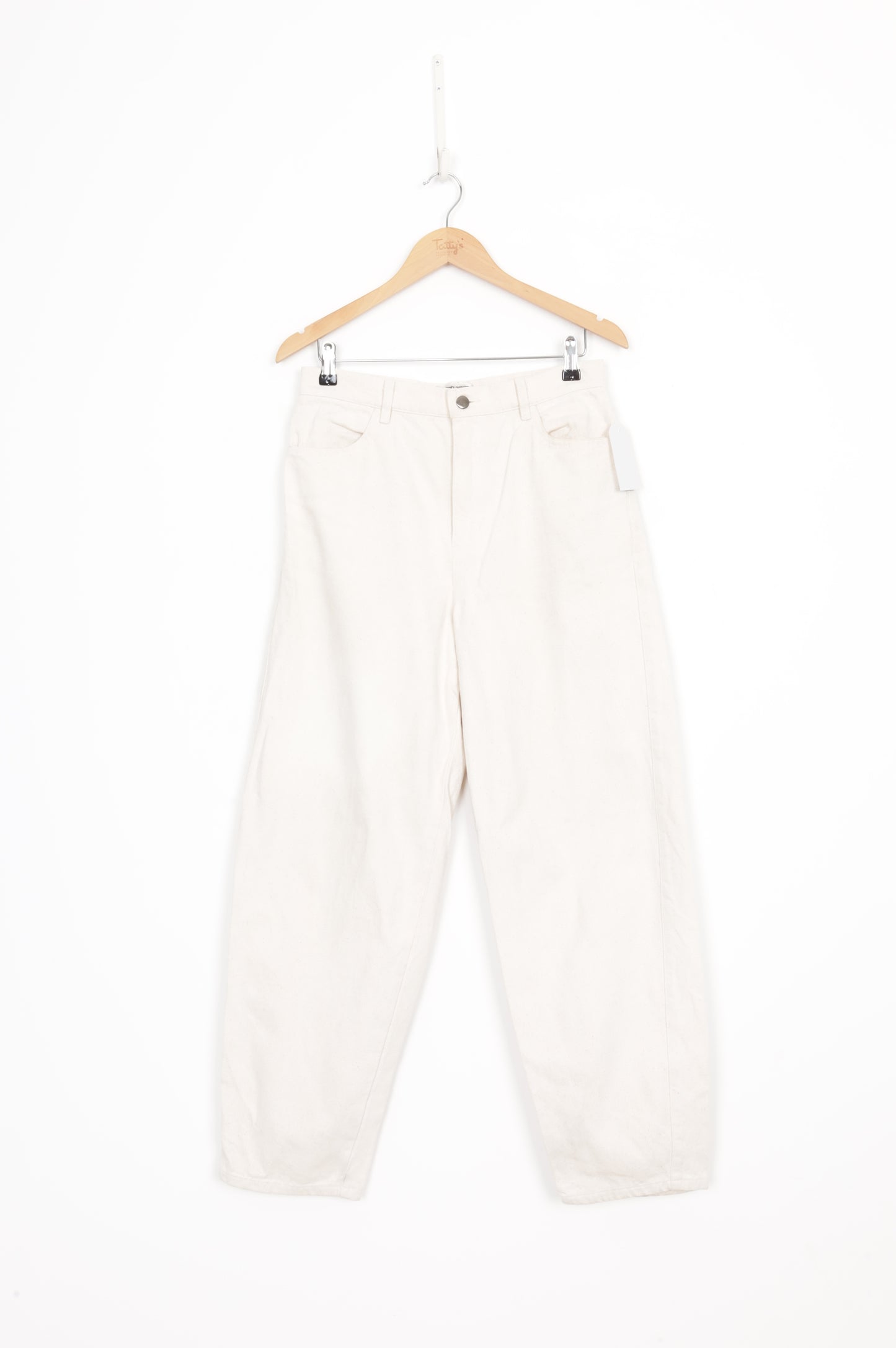 Twenty Seven Names Womens Beige Jeans Size 12