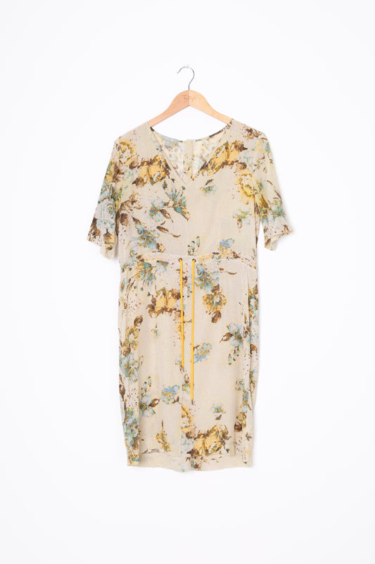 Juliette Hogan Womens Yellow Dress Size 10
