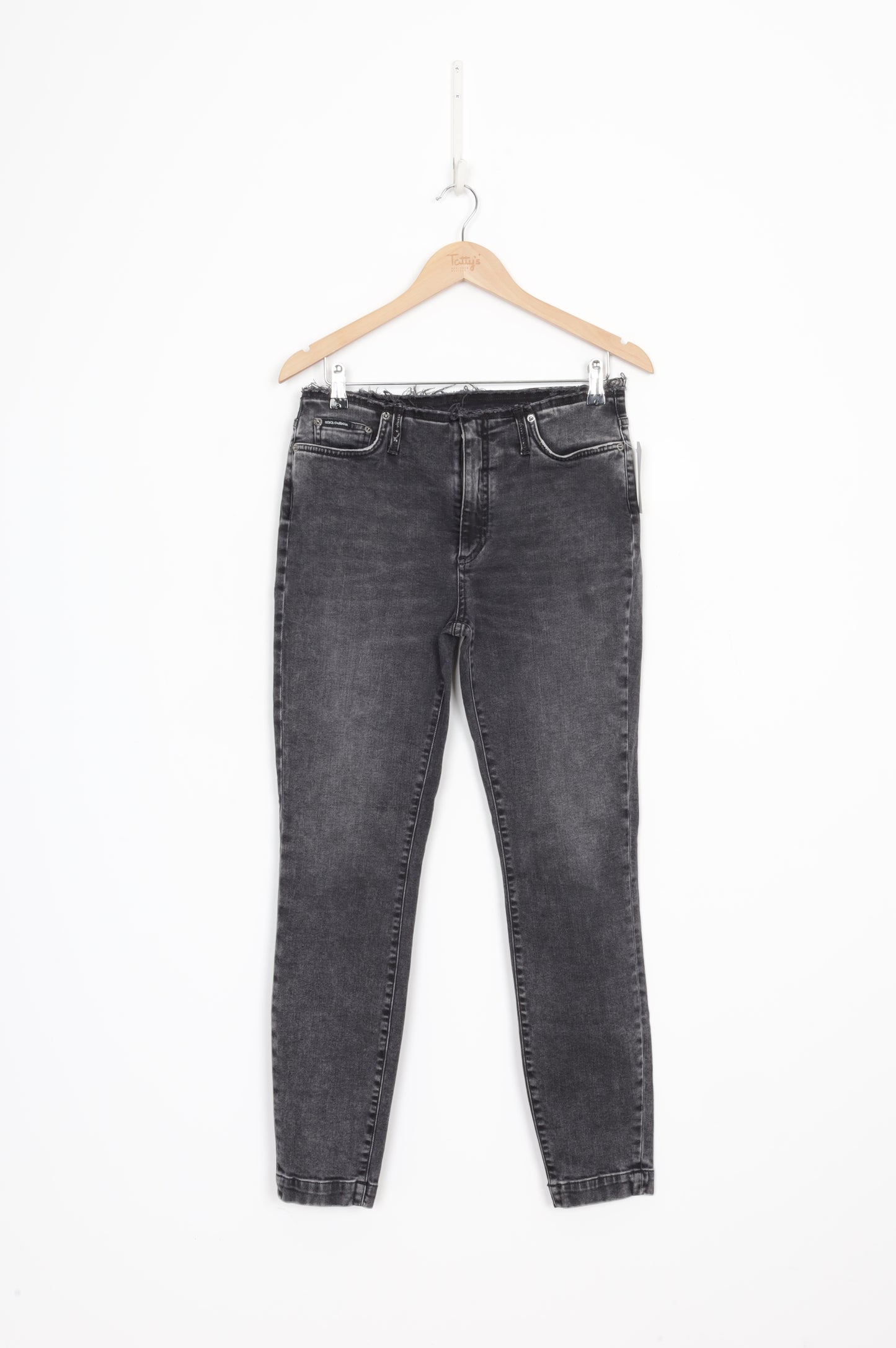 Dolce & Gabbana Womens Grey Jeans Size 44