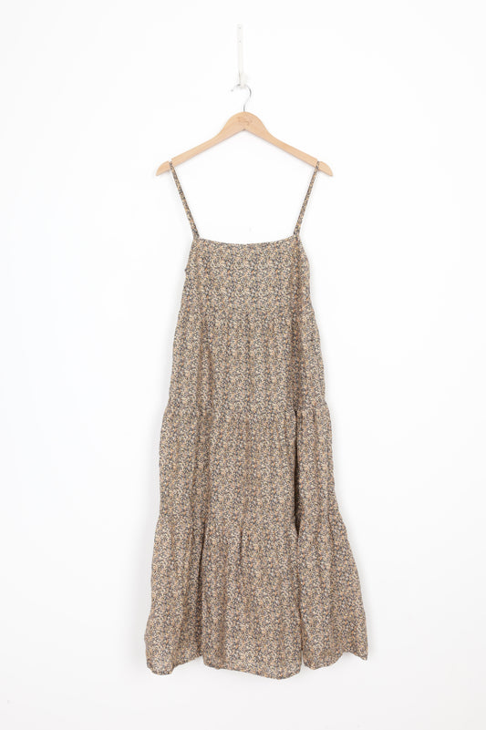 Matteau Womens Beige Dress Size 6