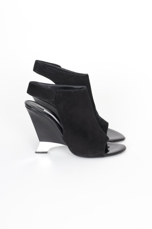 Diane von Furstenberg Womens Black Heels Size EU 39