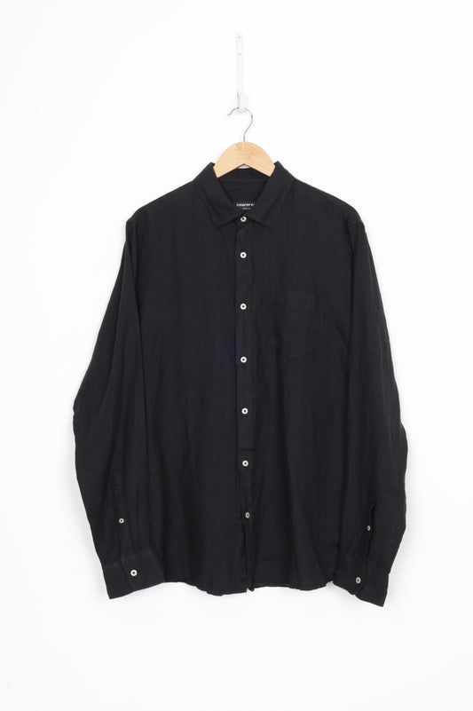Country Road Mens Black Shirt Size L