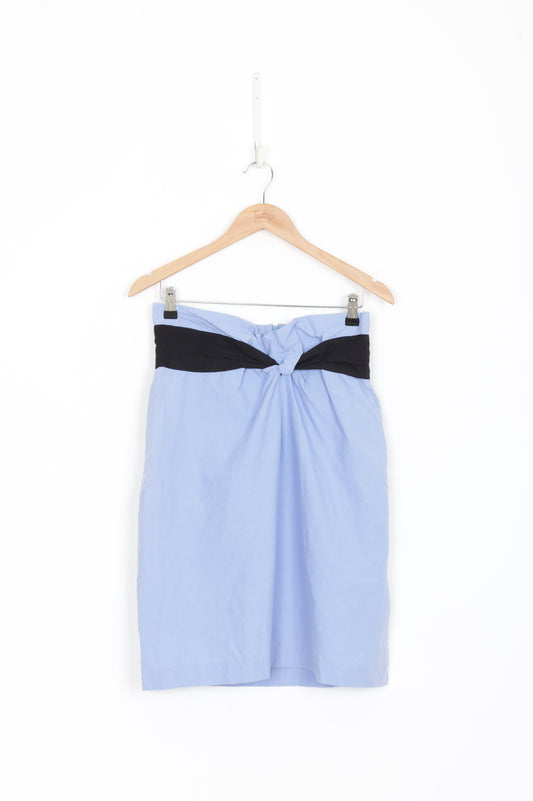 Dries Van Noten Womens Blue Skirt Size 36
