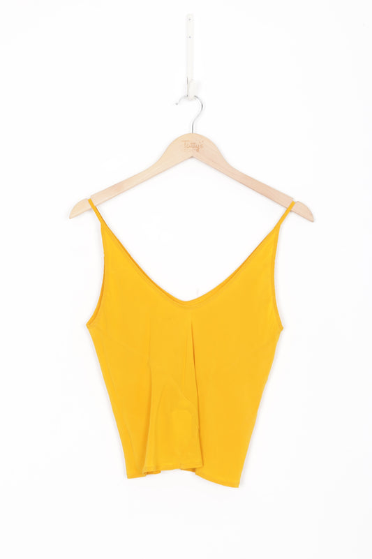 Miss Crabb Womens Yellow Singlet Size 6