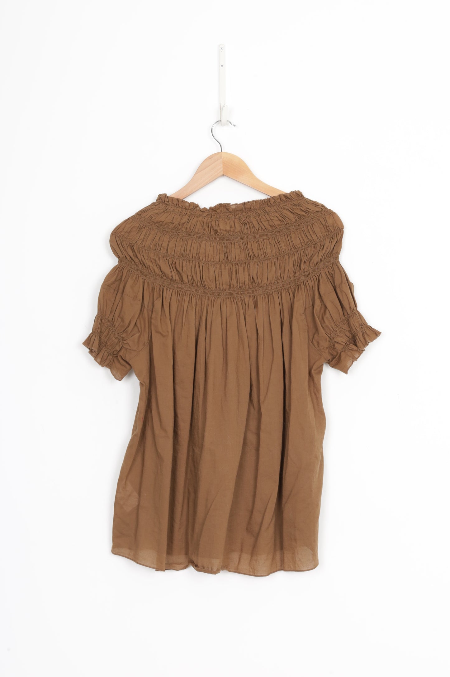 Karen Walker Womens Brown Top Size 8