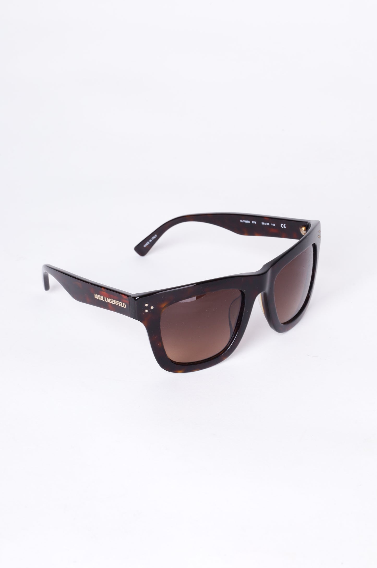 Karl Lagerfeld Womens Black Sunglasses Size O/S