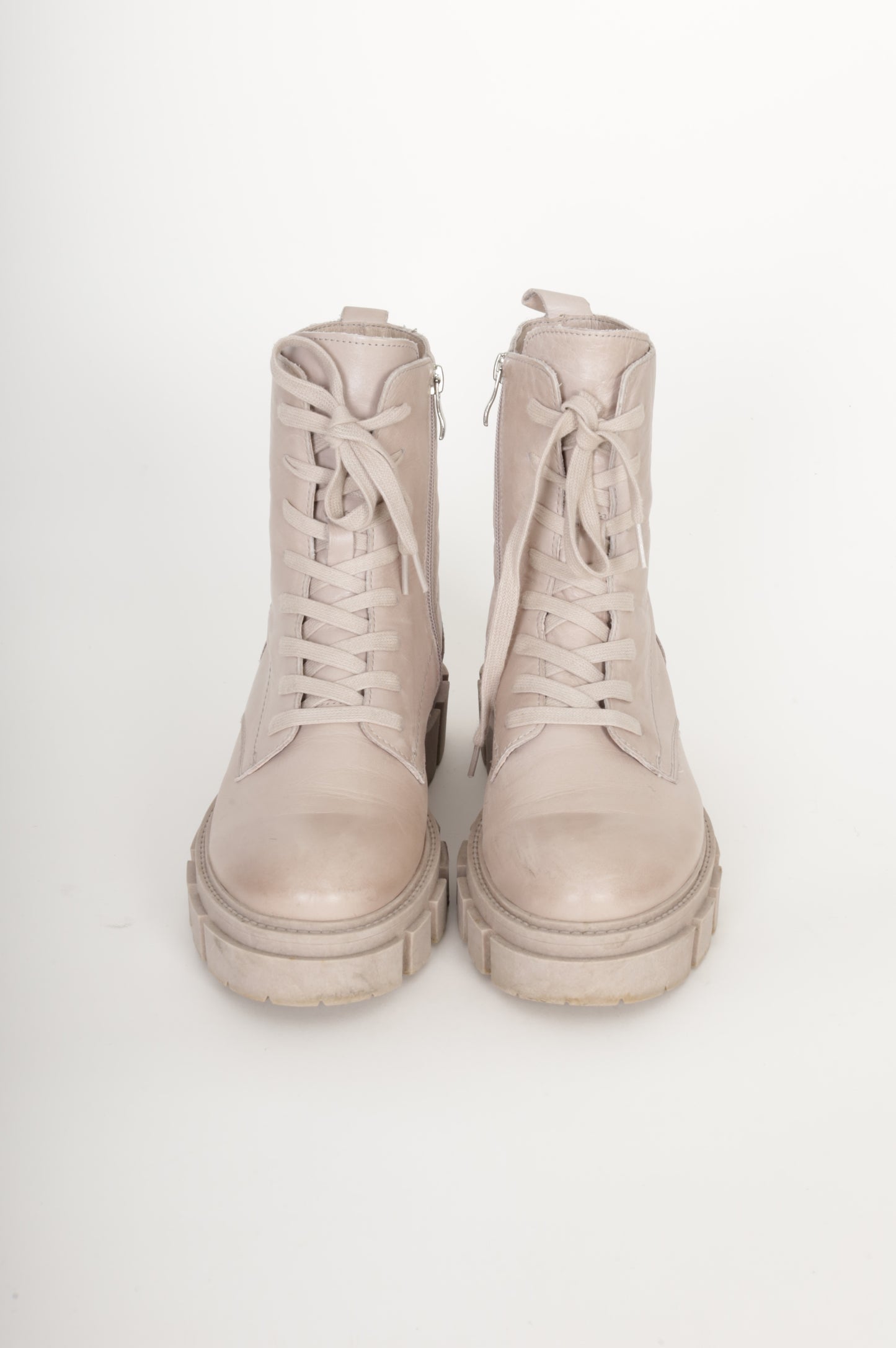 EOS Womens Beige Boots  Size EU 40
