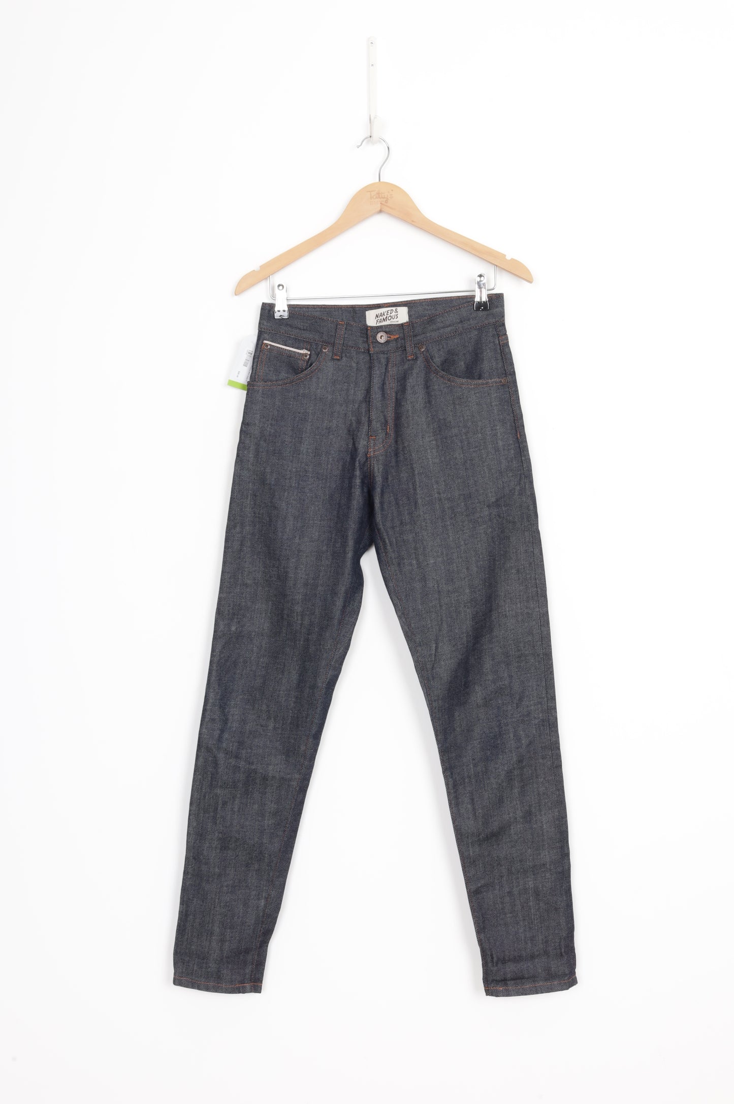 Naked & Famous Womens Blue Jeans Size W 27