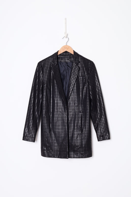 Kitterick Mens Black Blazer Size M