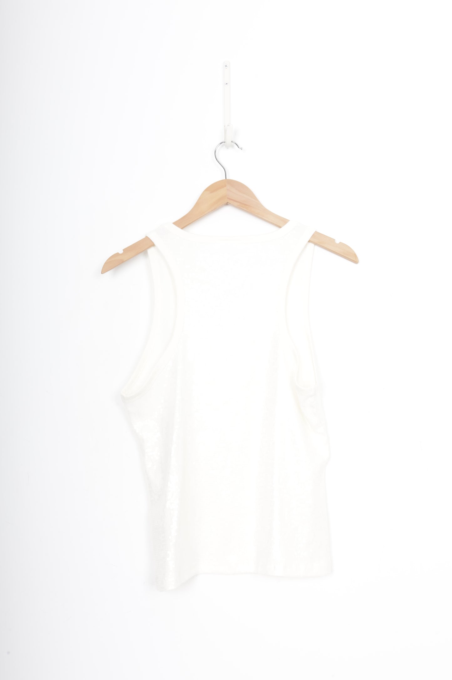 Sass & Bide Womens White Singlet Size L