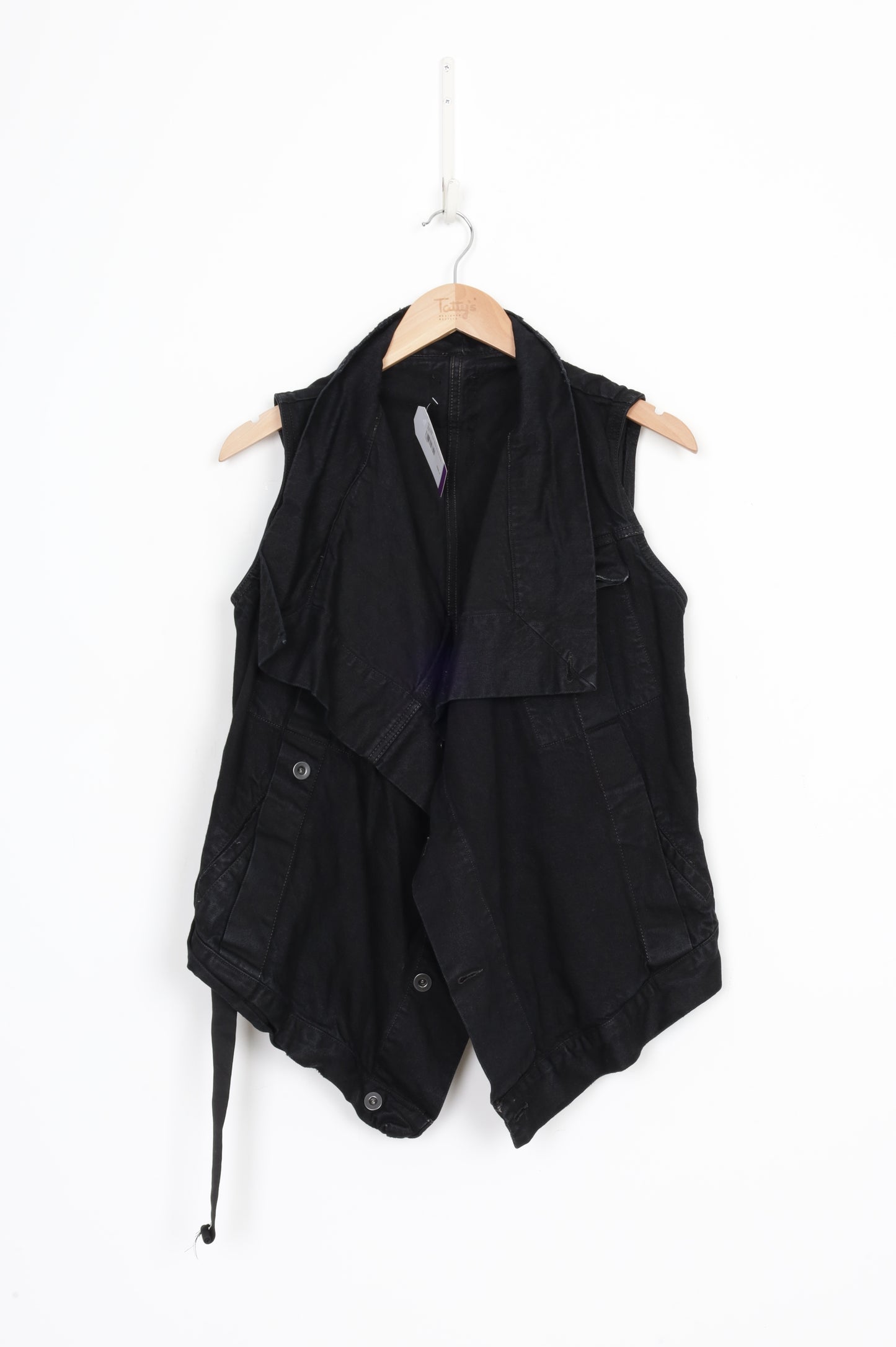 DRKSHDW Rick Owens Womens Black Vest Size L