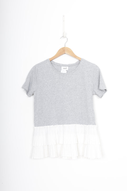 Seed Womens Grey Top Size XS